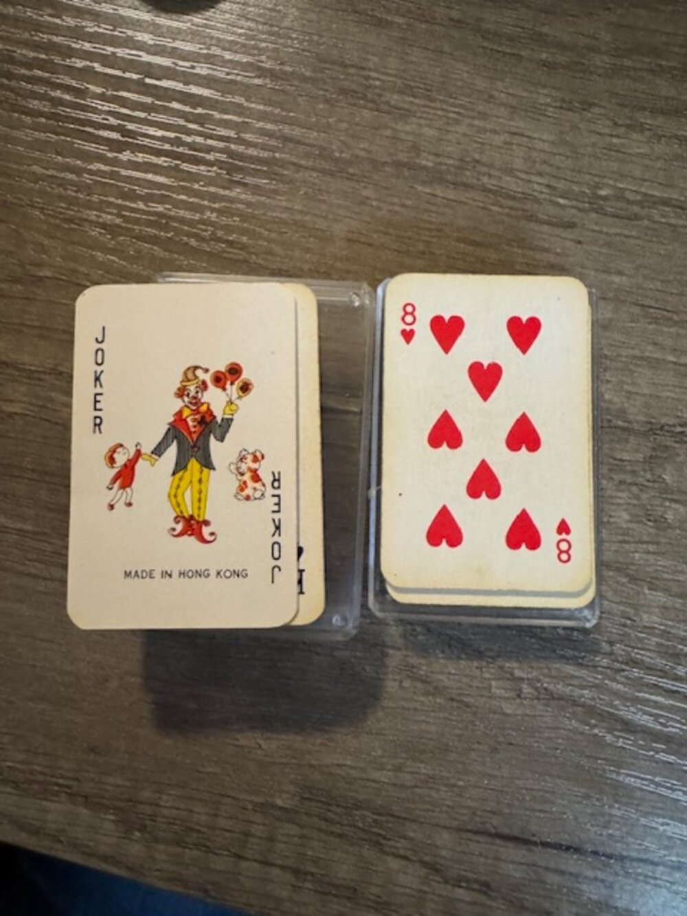 Vintage Disneyland Mini Playing Cards • 1960s WDP • Original Case/Price Sticker - Picture 3 of 4
